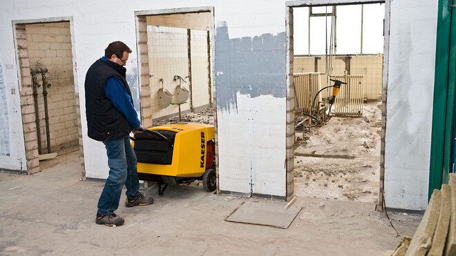 M13 - takket være den kompakte konstruktion er den ideel til anvendelse i bygninger.