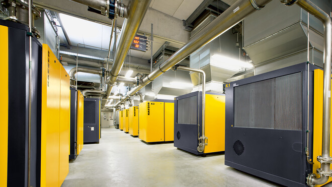 Måleteknologi til en trykluftstations indsugnings- og omgivelsesbetingelser.