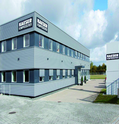 KAESER hovedsæde Coburg, Tyskland