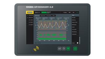 Overordnet styring SIGMA AIR MANAGER 4.0 af KAESER KOMPRESSOREN.
