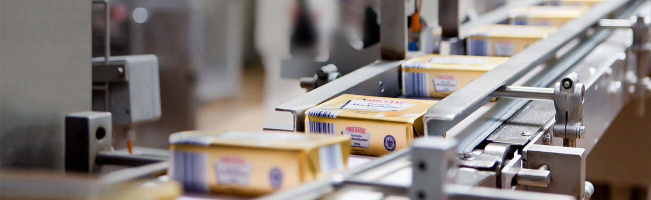 Trykluft fra Kaeser Kompressoren til mælkelinje på mejeriet Ammerland