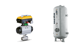 Trykluftlagring og -fordeling