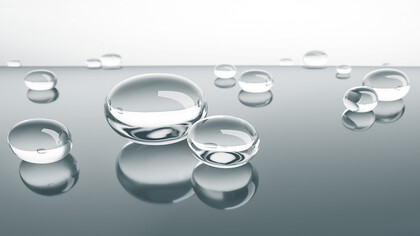 Voksbelægning beskytter mod saltvand ved hjælp af lotuseffekt.