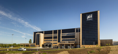 Ny produktionsbygning af passivhustypen til Joh Johannson Kaffee.